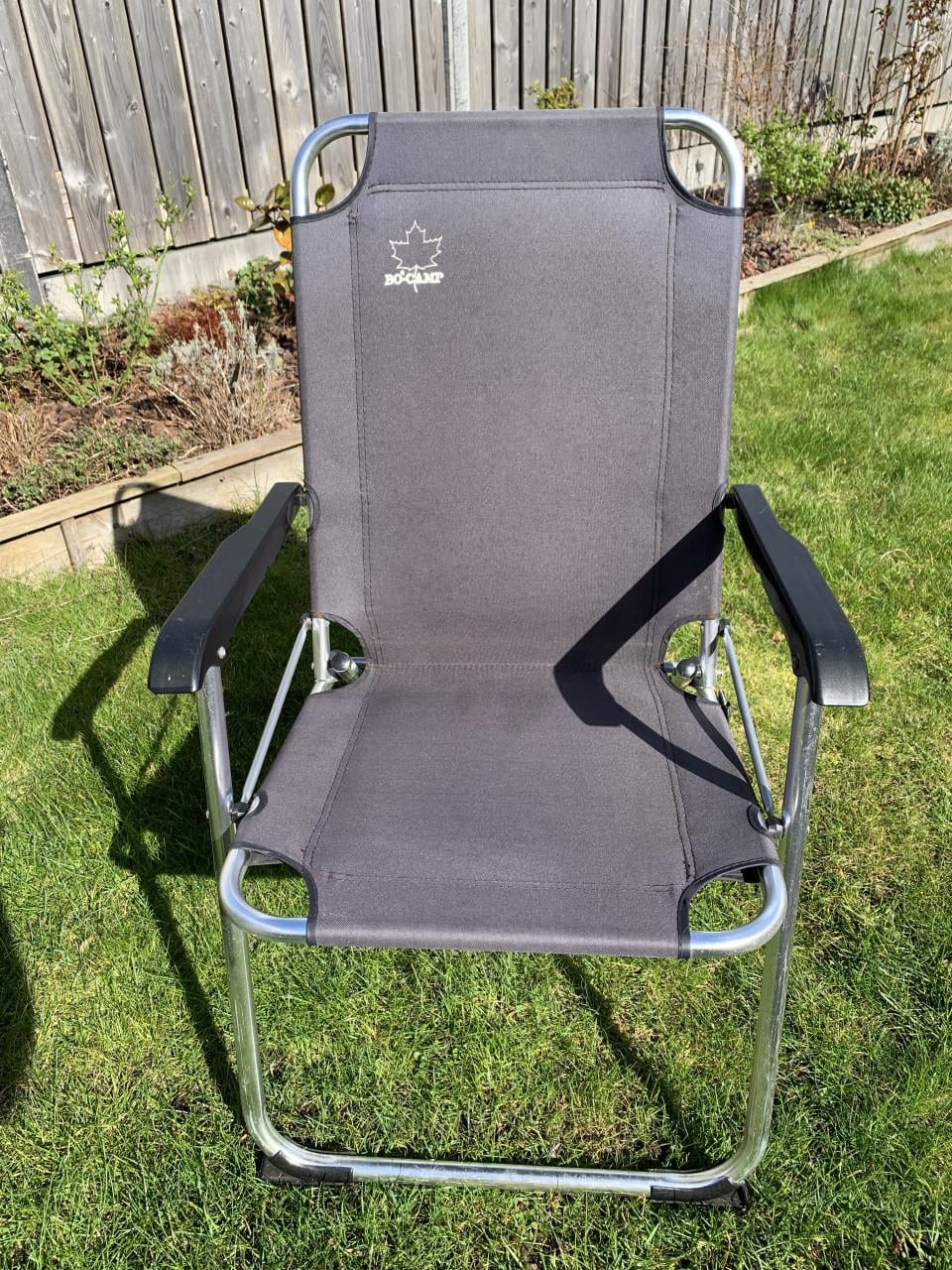 Set van twee comfortabele Bo-Camp campingstoelen