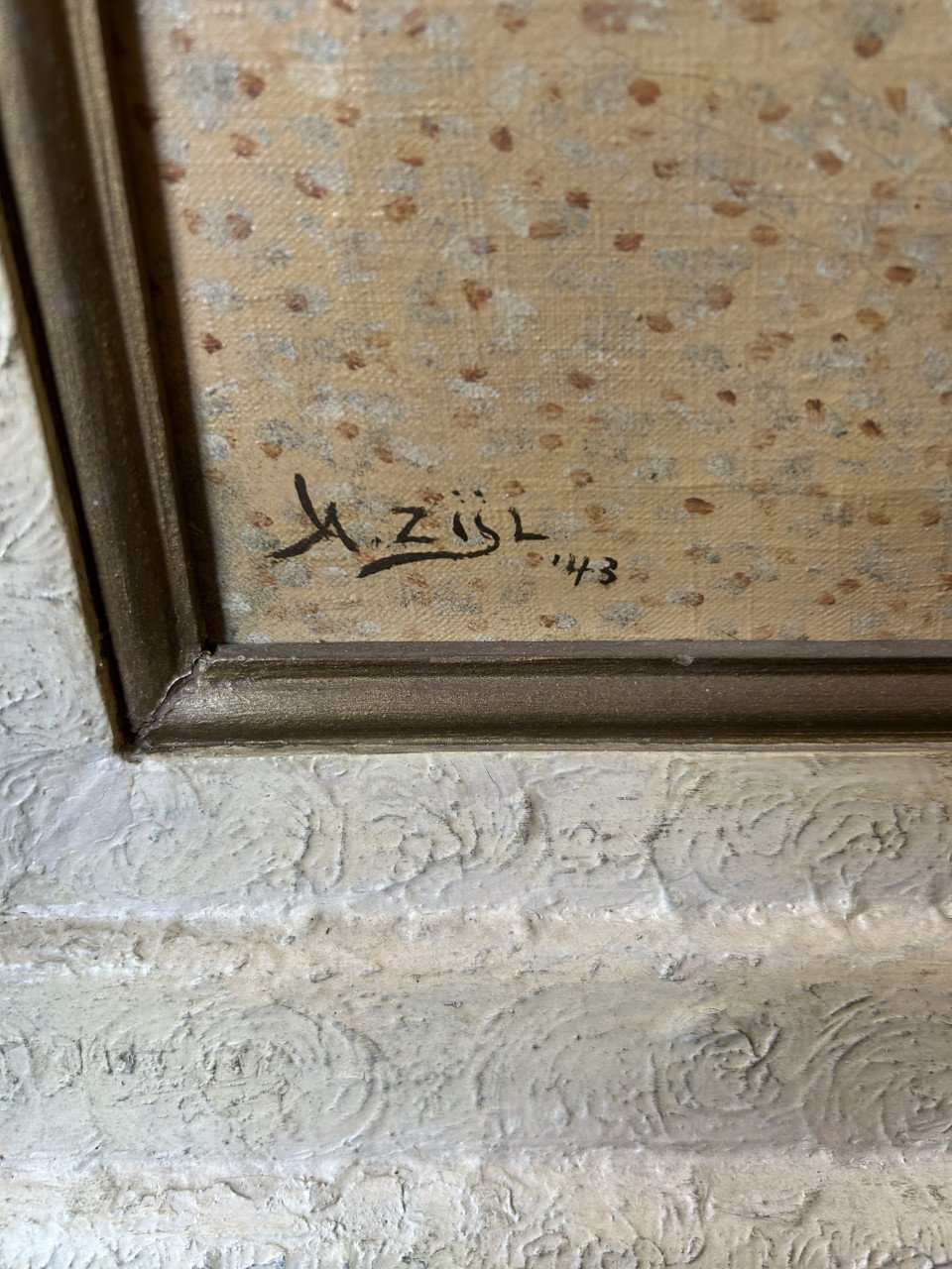 Te koop of te ruil olieverfschilderij.