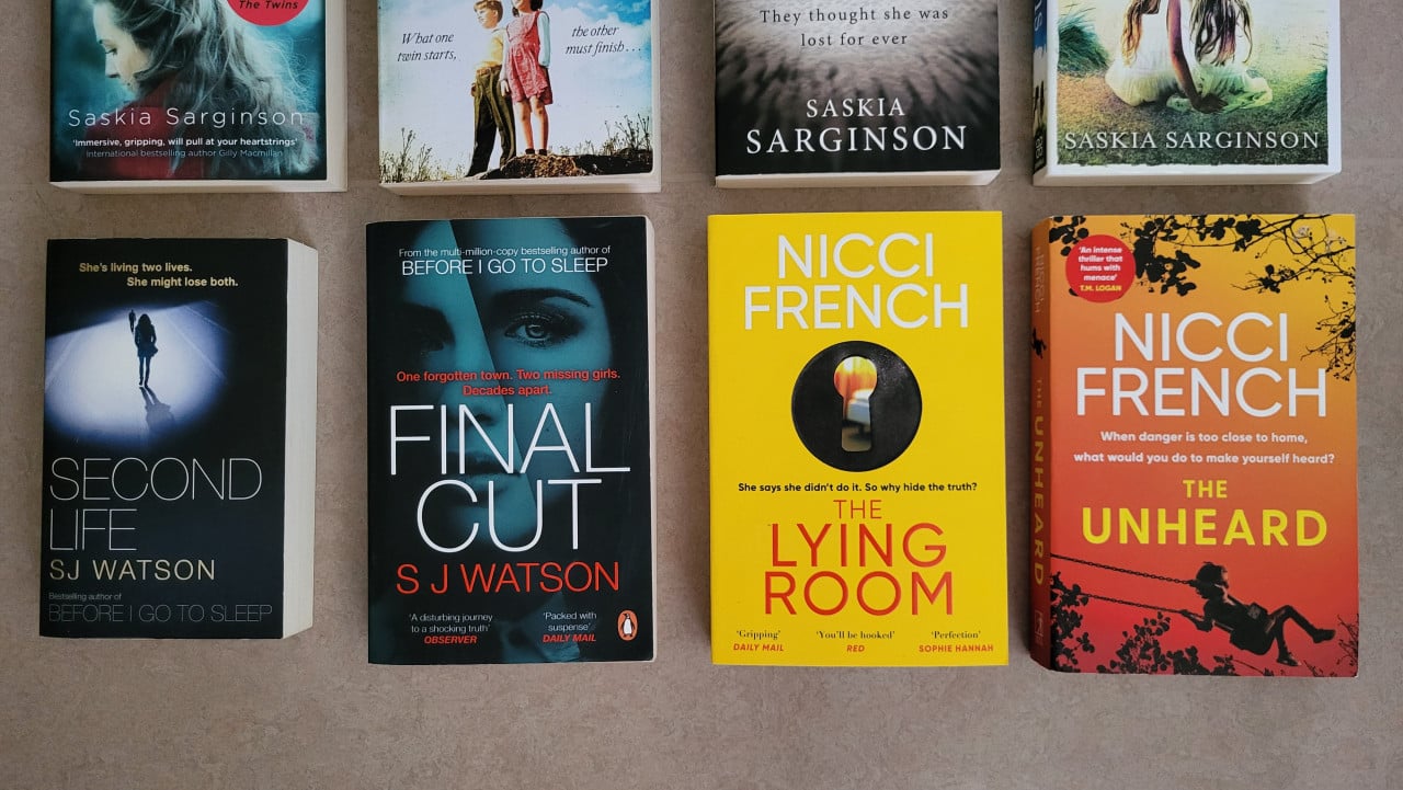 Engelse boeken € 2,50 per stuk