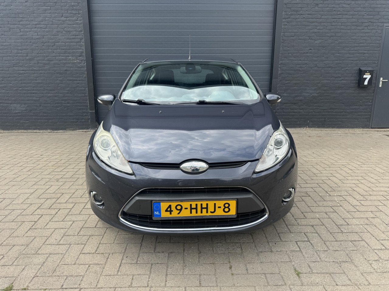 Ford Fiesta 1.25 44KW Titanium 3DRS 2009 Blauw Airco Pdc Apk Nap