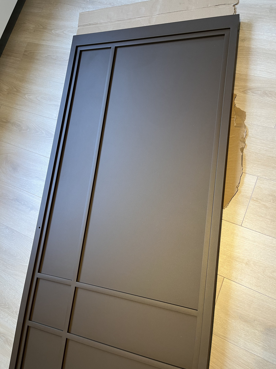 Bronze stalen taatsdeur