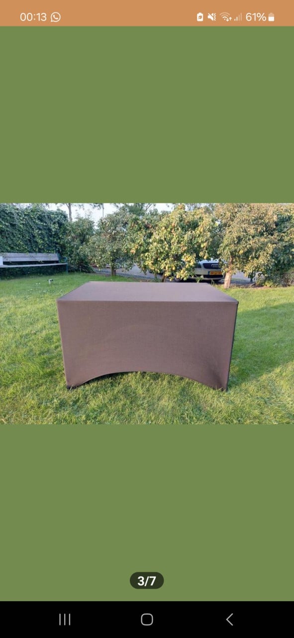 Partytent 4 x 8 meter te huur