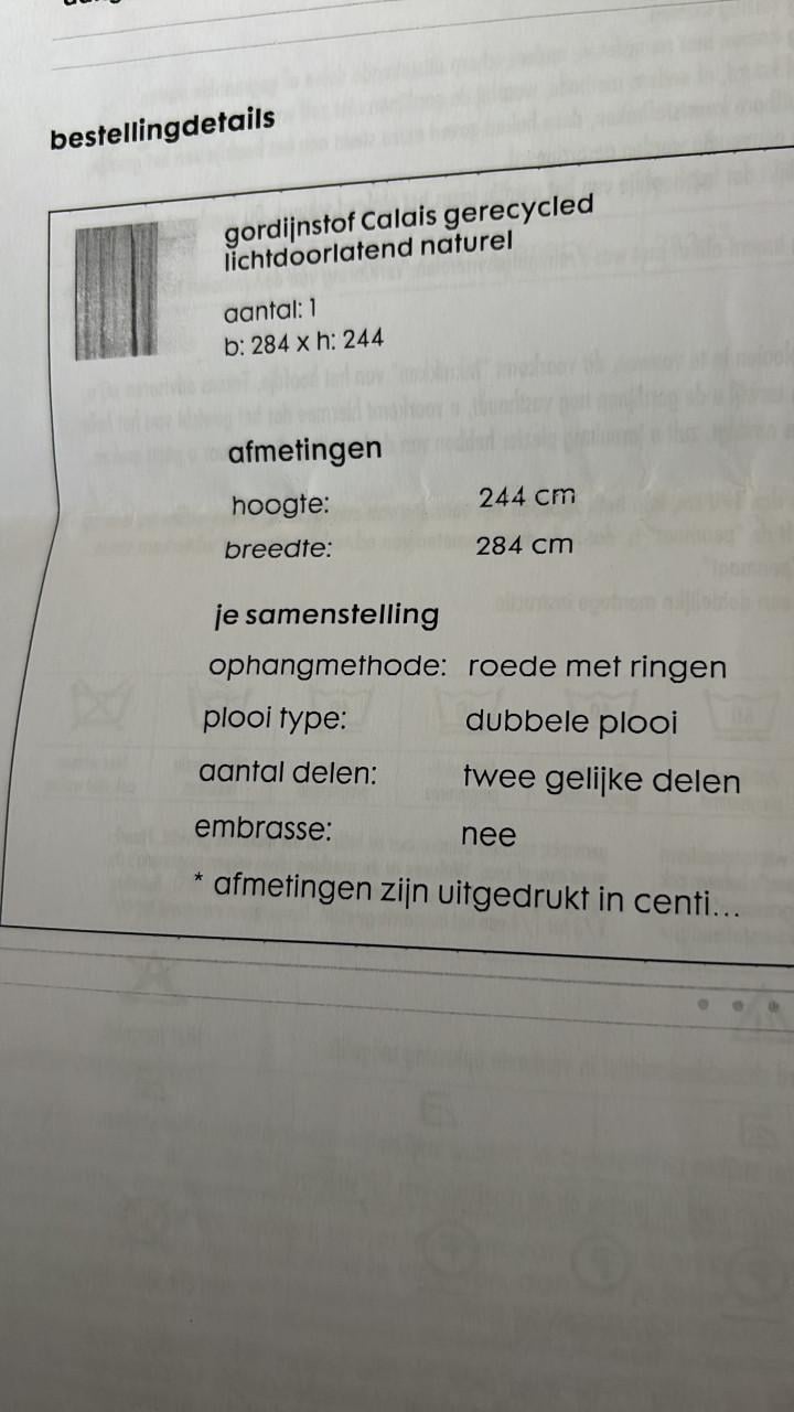 Nieuwe gordijnen HEMA 2 paar