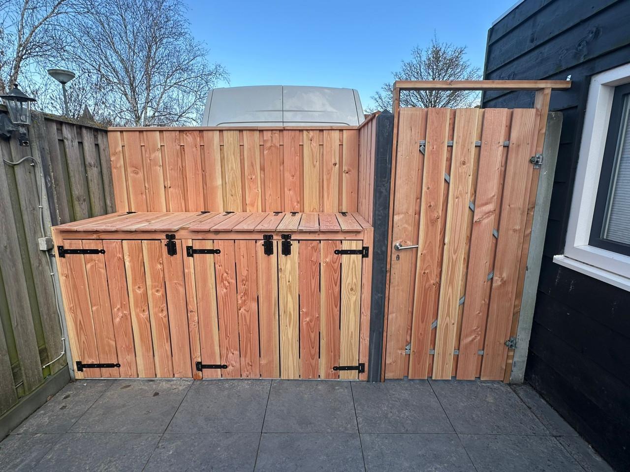 Houten Containerombouw/ Kliko Ombouw