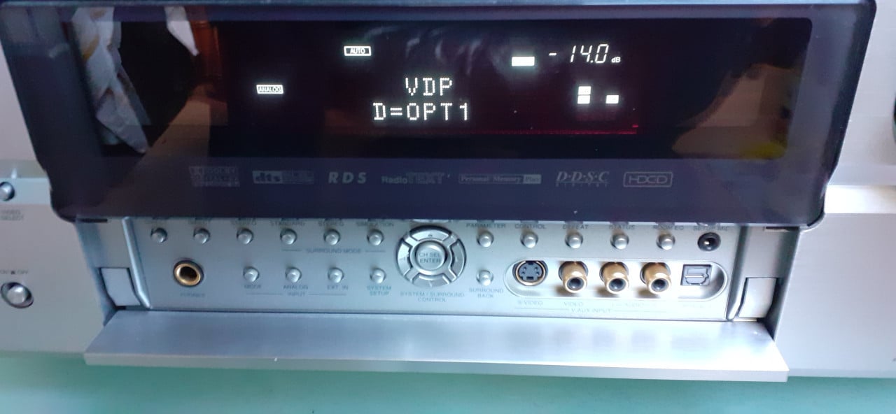 Denon avr-3805 reciever met afstandbediening nieuwstaat