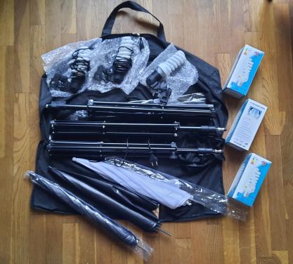 Fotografie studio lampen set foto shoot