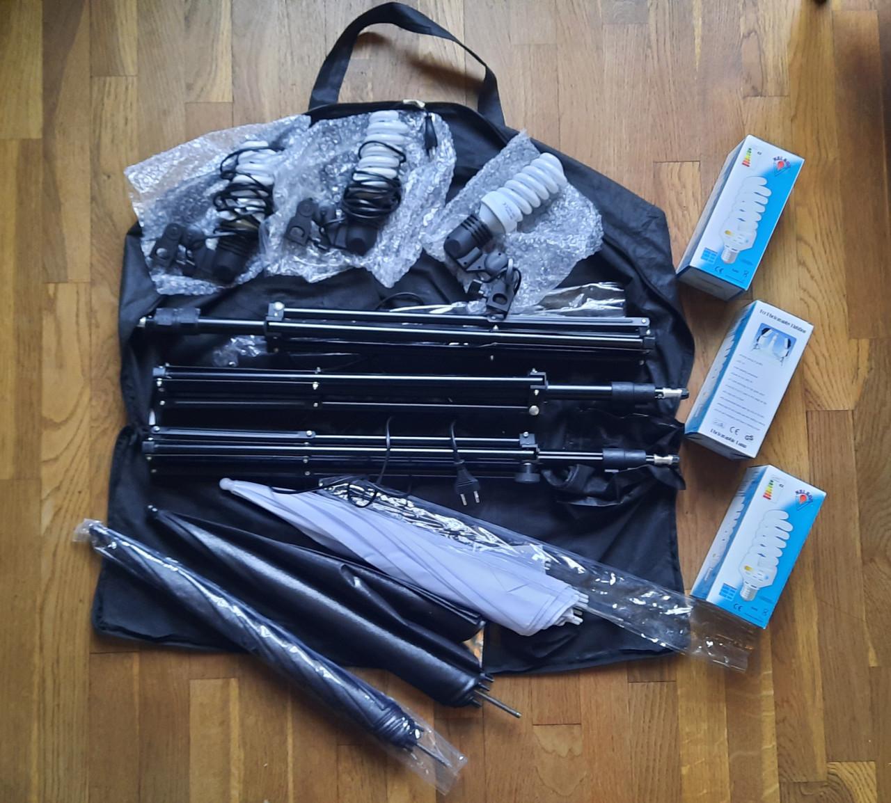 Fotografie studio lampen set foto shoot