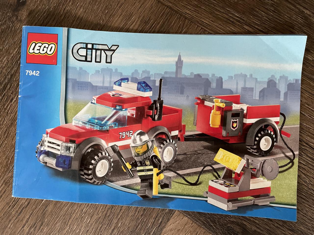 Lego City: Brandweer pickup truck 7942