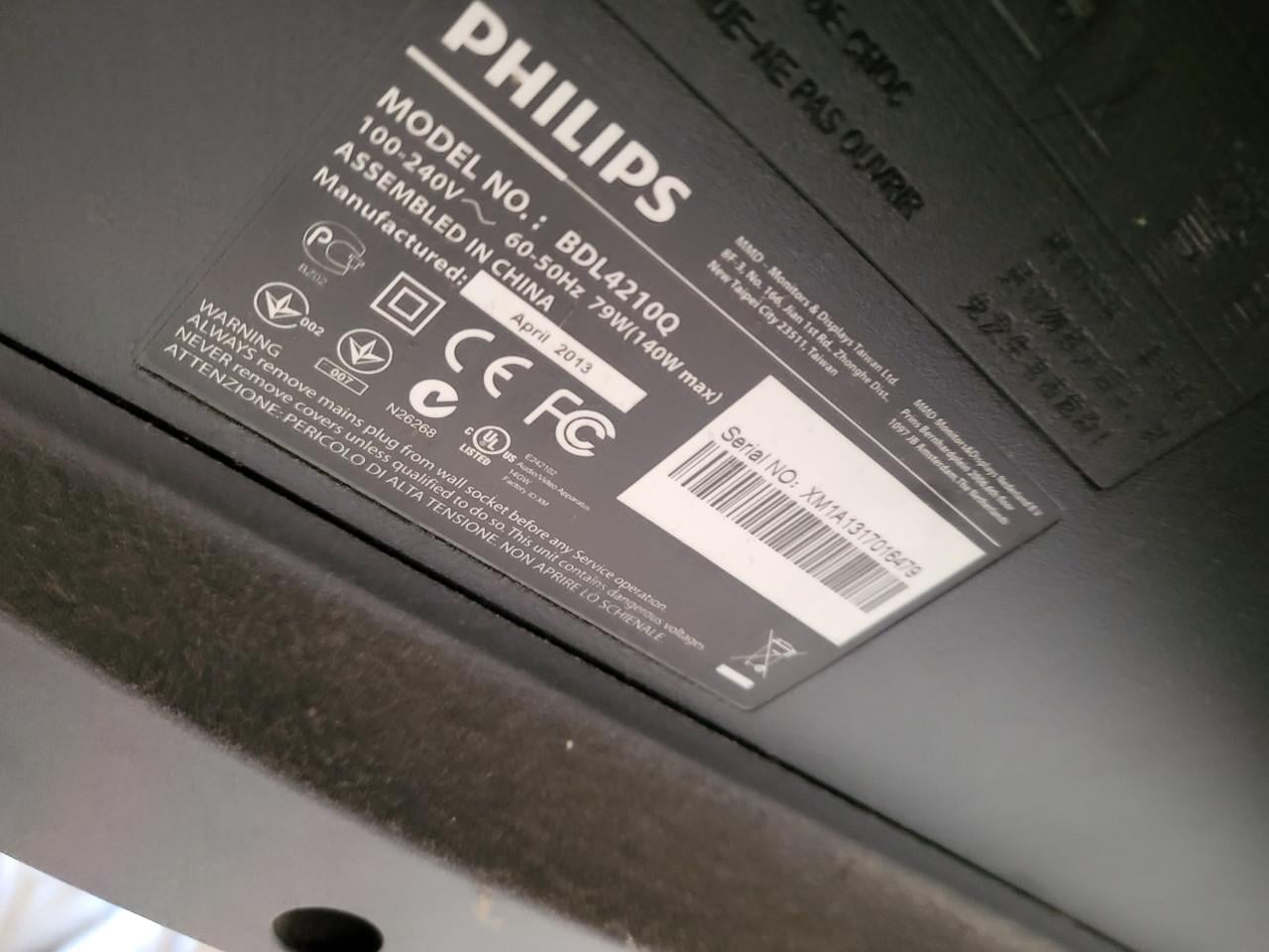 Philips bdl4210q