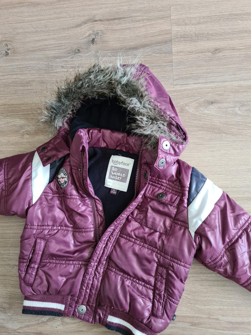 Baby winterjas maat 80
