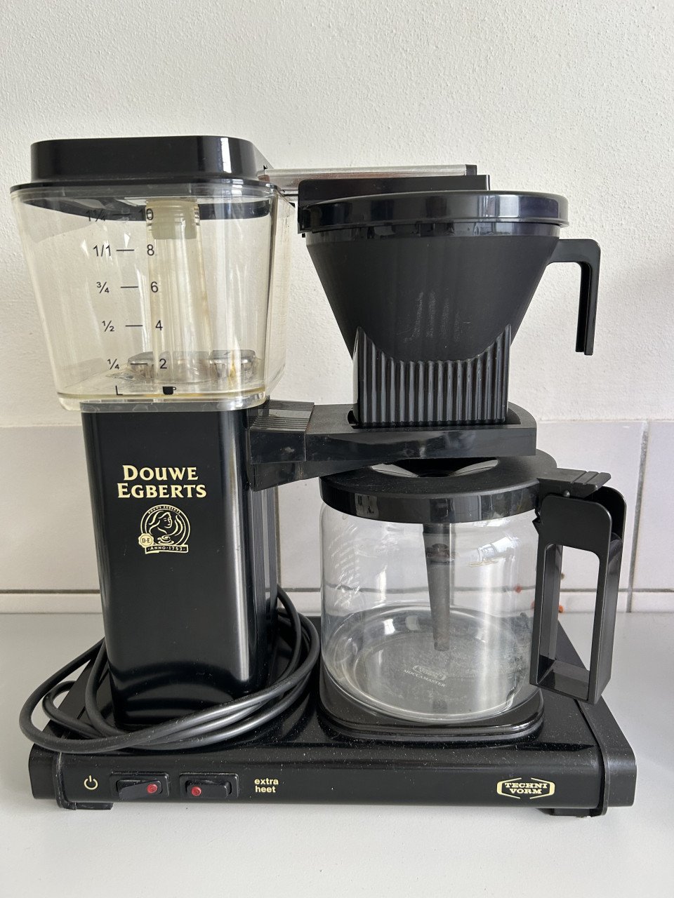 DE koffiezetapparaat