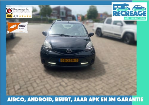 Toyota Aygo 1.0 12v vvt-i aspiration, jaar apk, 3 maanden garantie, beurt, 