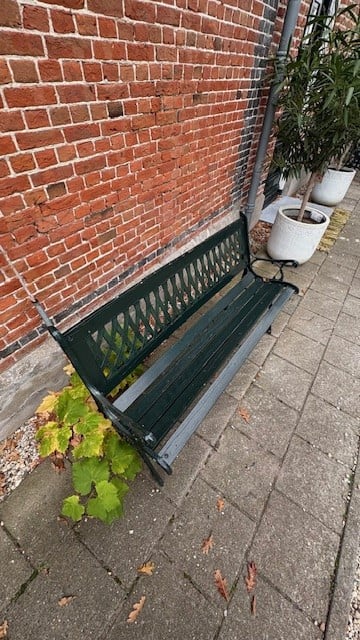 Tuinbankje