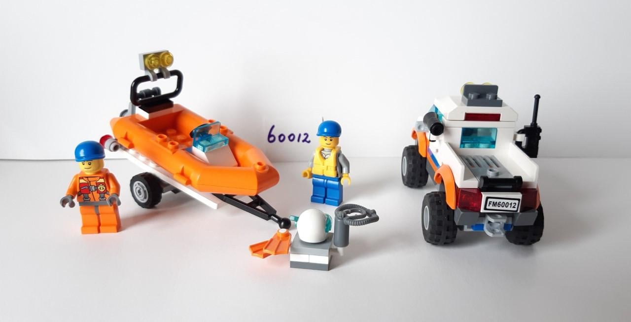 Lego 60012: 4x4 & Duikersboot + 2 minifiguren
