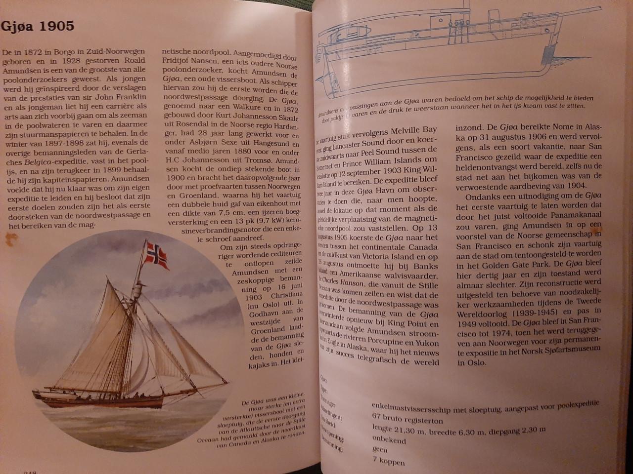 Zeilschepen, Geïllustreerde Encyclopedie, door J. Batchelor & C. Chant