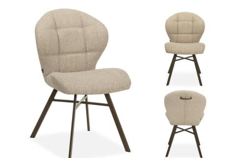 NIEUW IN ONZE SHOWROOM EETKAMERSTOEL MET GREEPJE