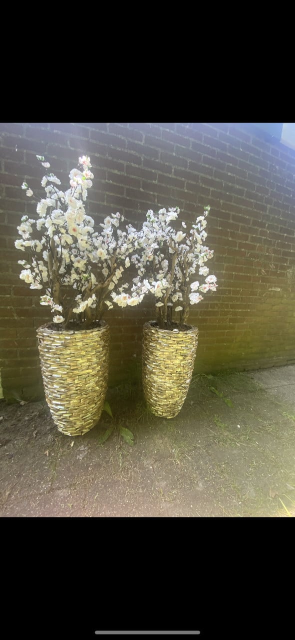 Eric kuster style vazen incl bloesem
