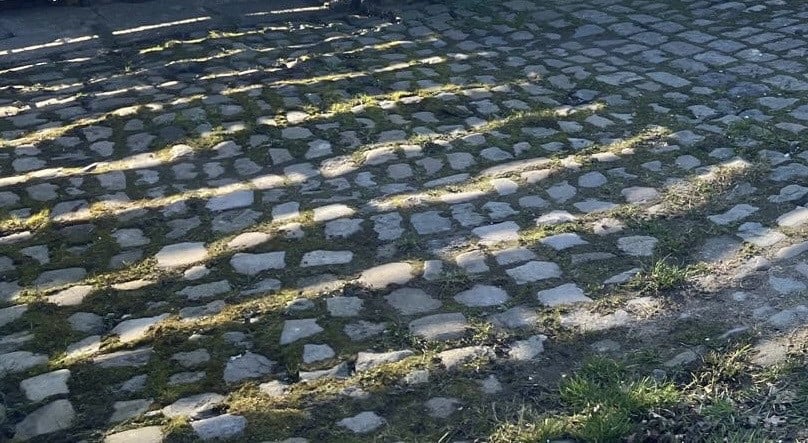 Partij kinderkopjes / kasseien