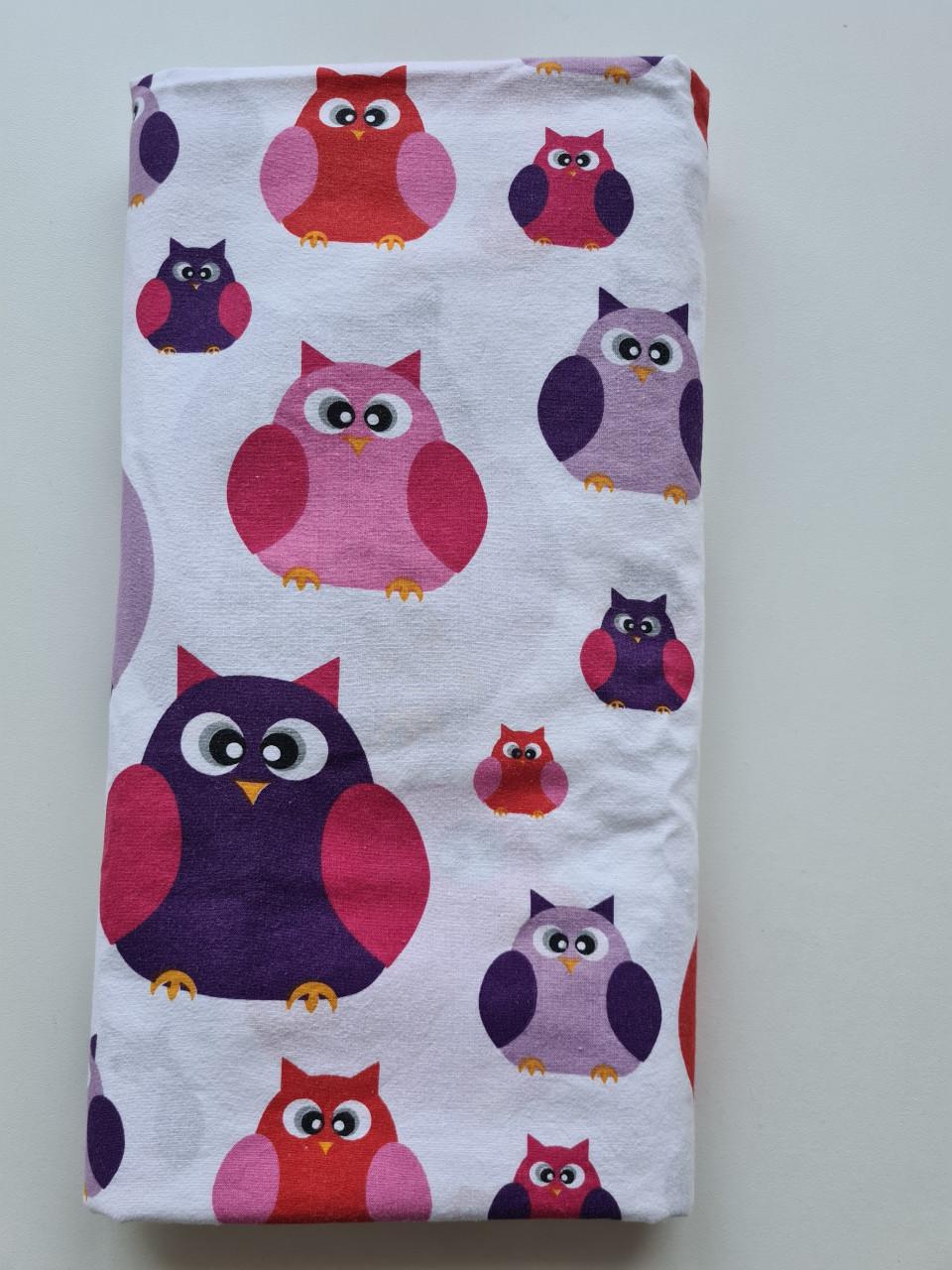 Roze , rood ,wit peuter / kleuter dekbedovertrek