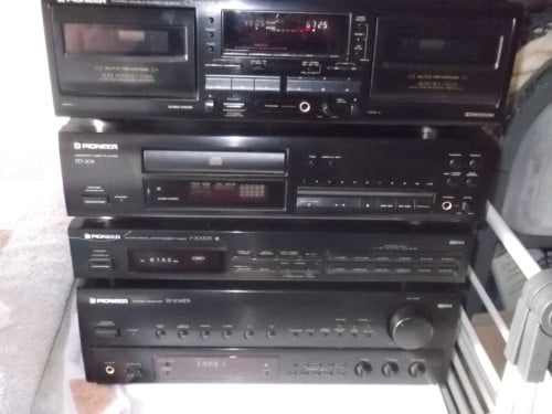 Pioneer stereo toren compleet