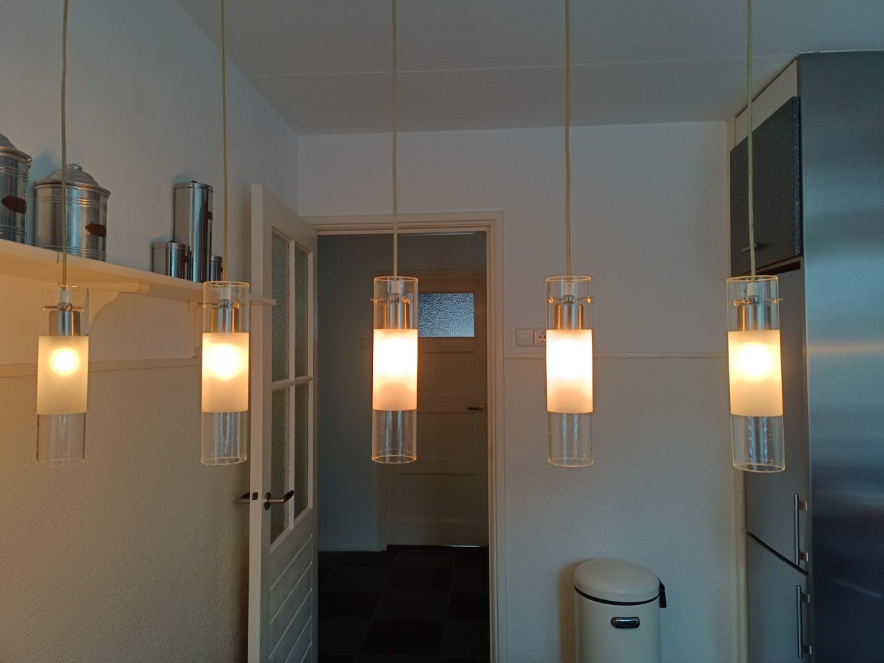 Hanglamp met 5 lampen