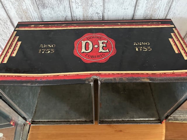 Prachtig Douwe Egberts winkelblik.