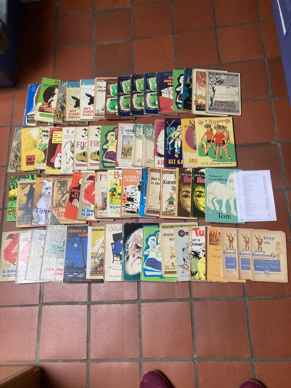 Kinderboekjes W G v d Hulst  voor de verzamelaar