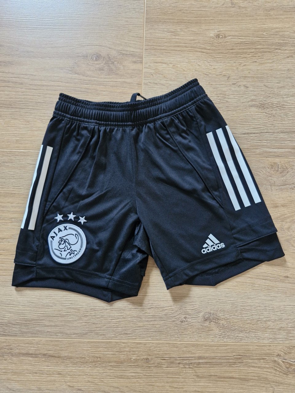 Zwarte Ajax korte broek
