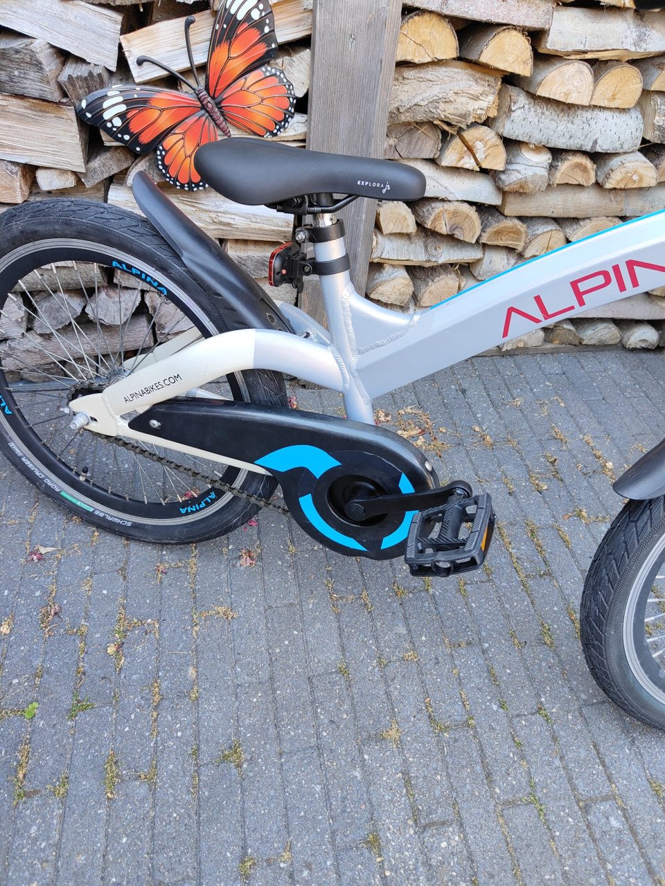 Alpina Brave 20 inch fiets nieuwe Schwalbe banden