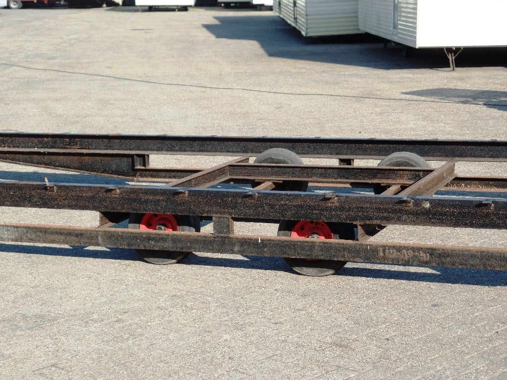 Onderstellen voor chalet of caravan voor de handige klussers