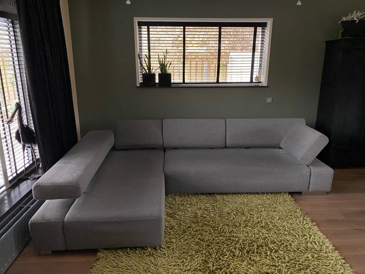 Mooie stoffen Brühl Sunrise designhoekbank