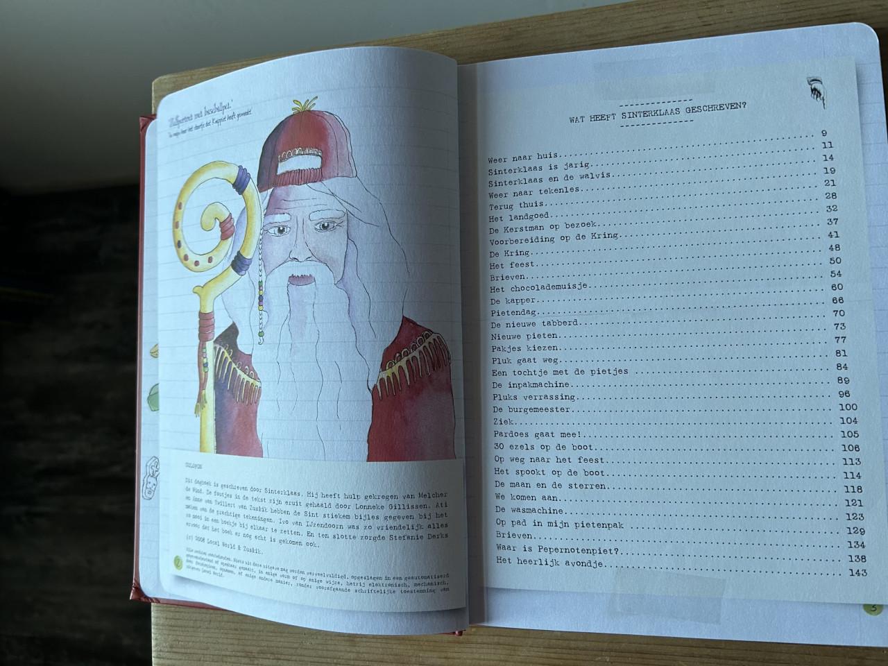 Dagboek van Sinterklaas.