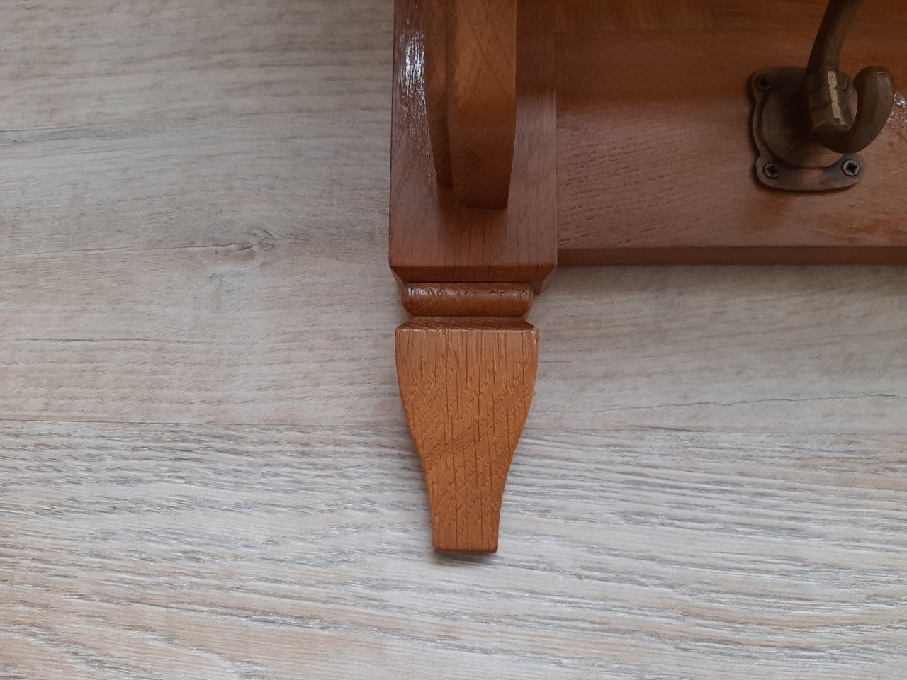 Mooie houten Kapstok