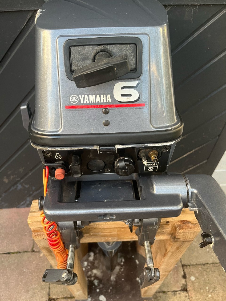 Yamaha 6pk 2-takt kortstaart