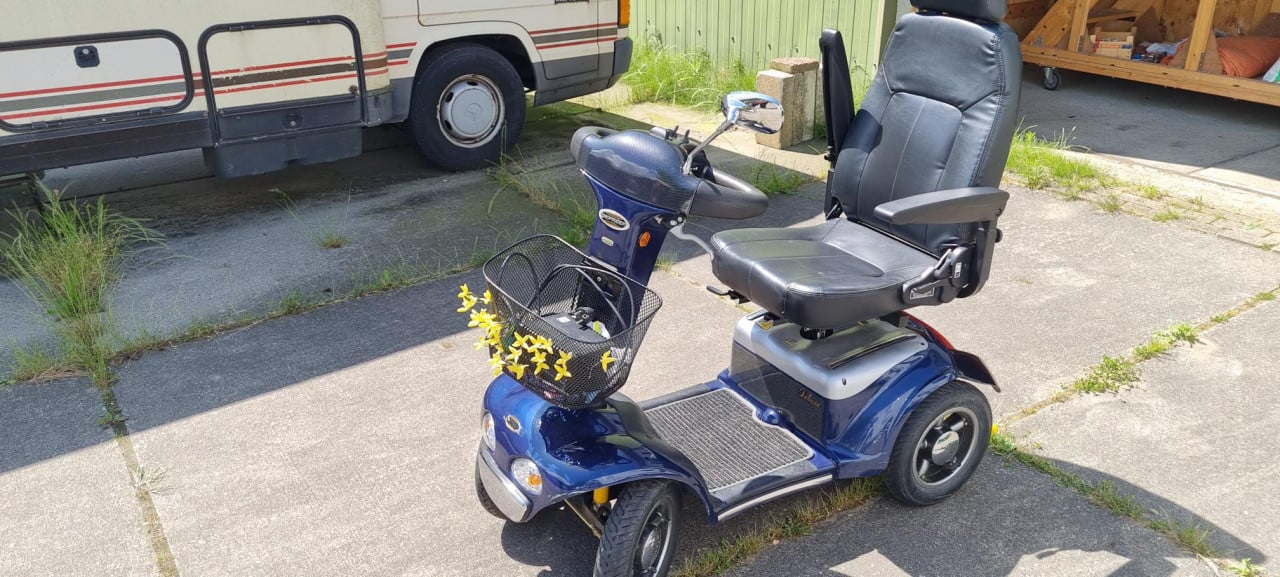 Shoprider de luxe scootmobiel