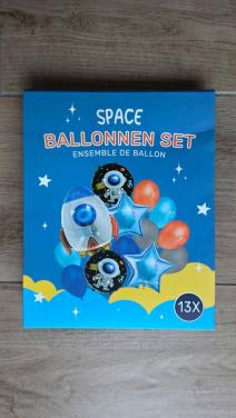 🎈Space Ballonnen Set 13-delig.