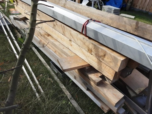 Heel veel hout alles in 1 koop