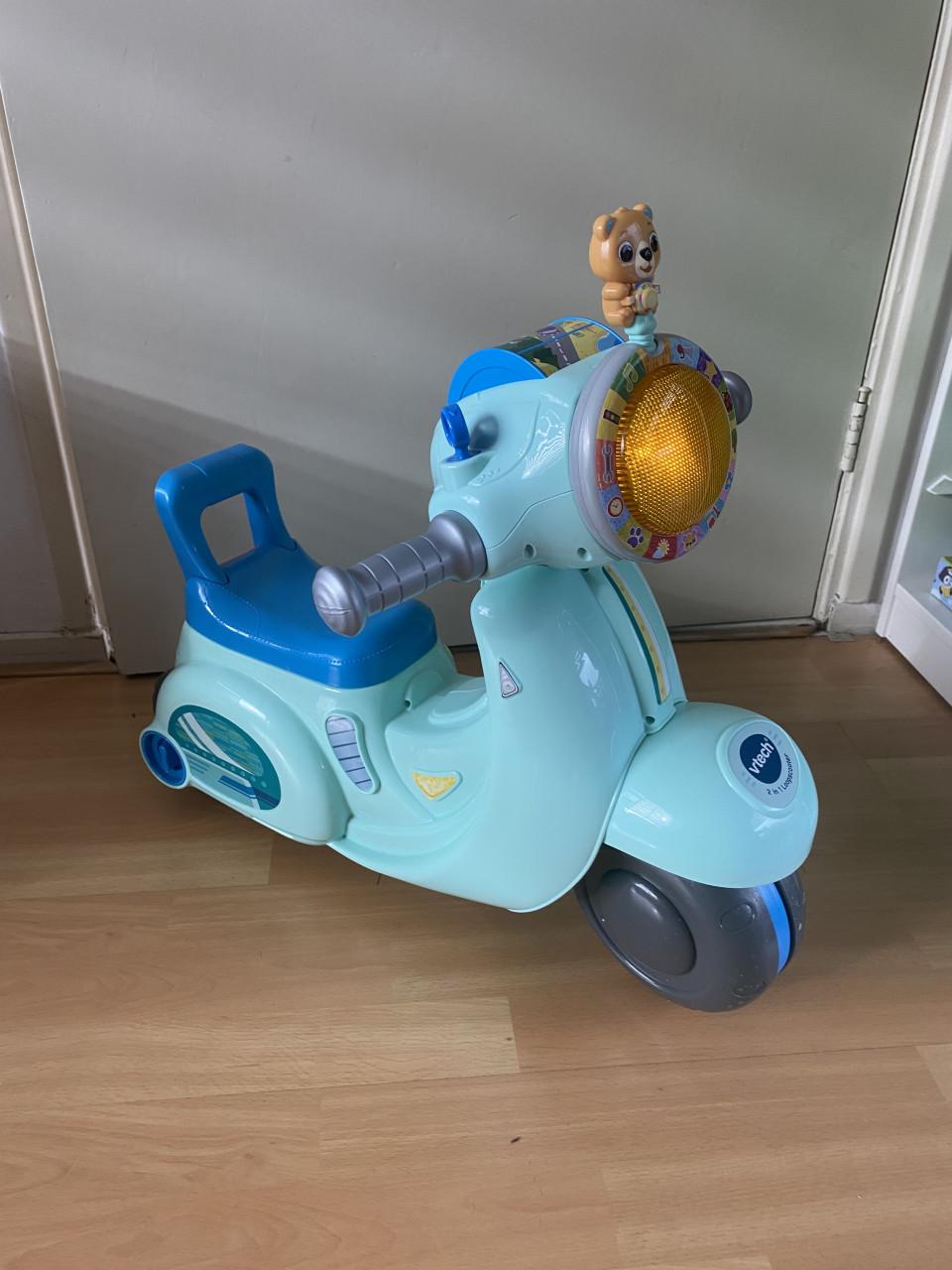 V-Tech peuter loopscooter 2in1