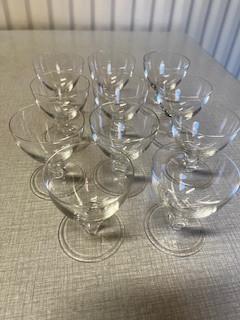 Glasservies Val Saint Lambert