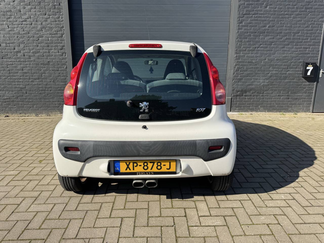 Peugeot 107 XR 1.0 12V 50KW 3Drs 2008 Wit Airco  Apk Nap