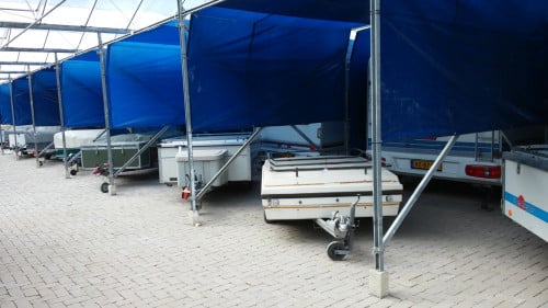Vouwwagen stallingplaats