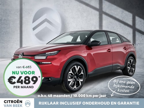 Citroen C4 hybrid 145pk automaat business private lease € 489,- pm - 48mnd 
