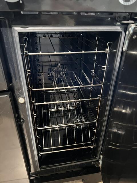 Falcon gasfornuis 90 cm zwart