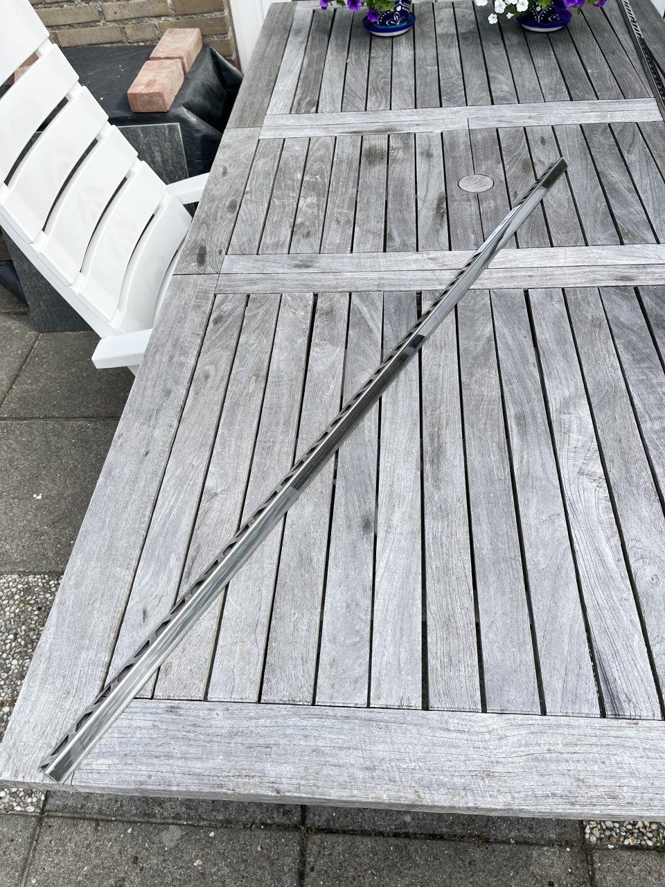 Restanten RVS-tegelprofiel 10mm en 20mm