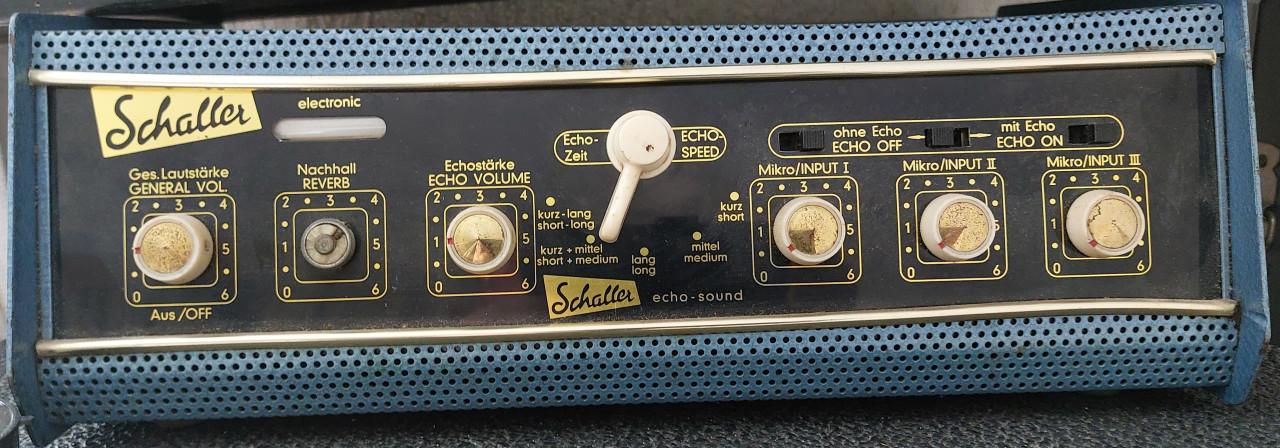 Schaller Vintage Echo-Sound delay unit