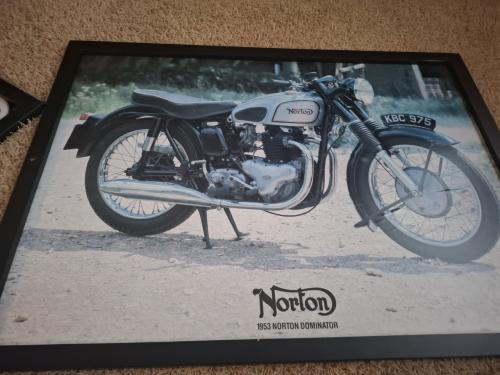 Motor platen in lijsten verzameling prachtig