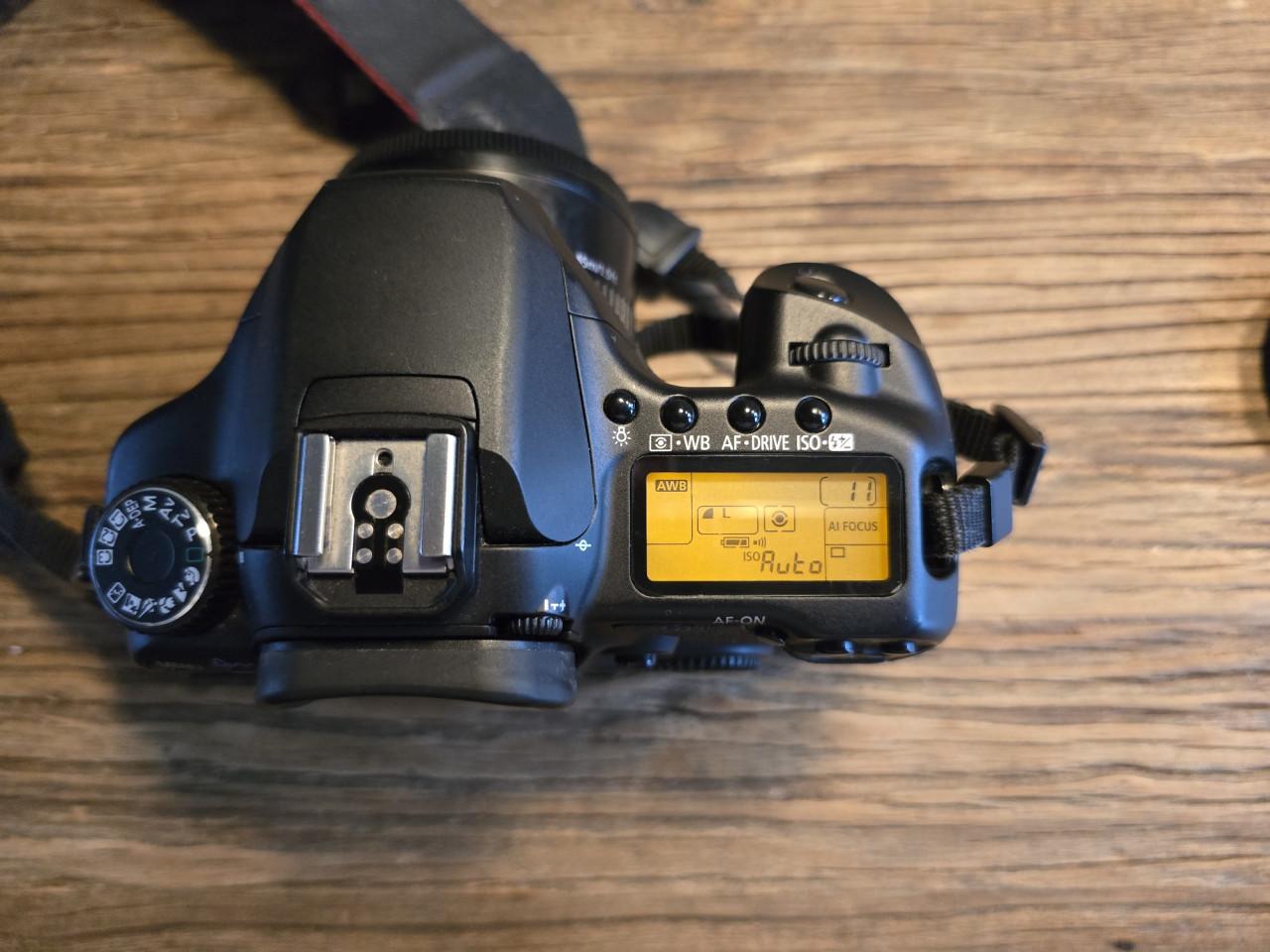 Canon camera 40d met extra,s