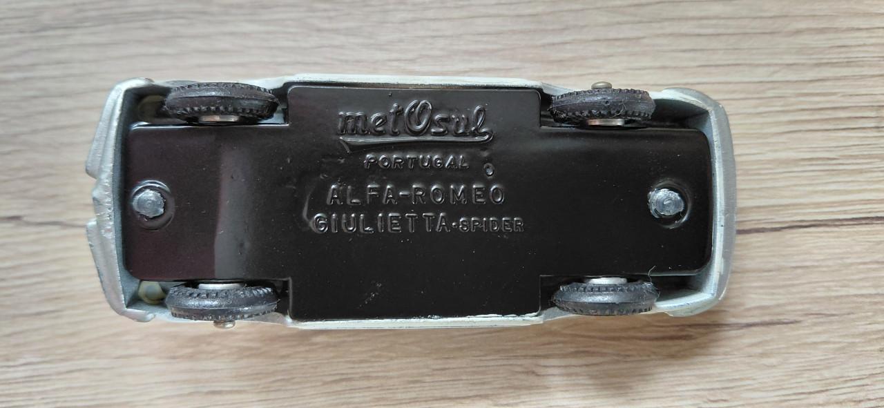 Alfa Romeo Giulietta spider van Metosul