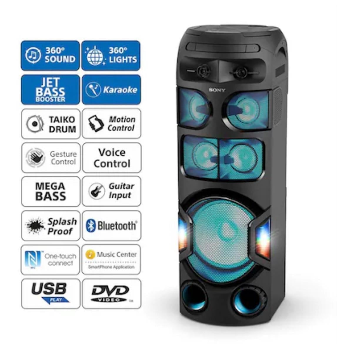 Sony MHC-V81D krachtige party speaker