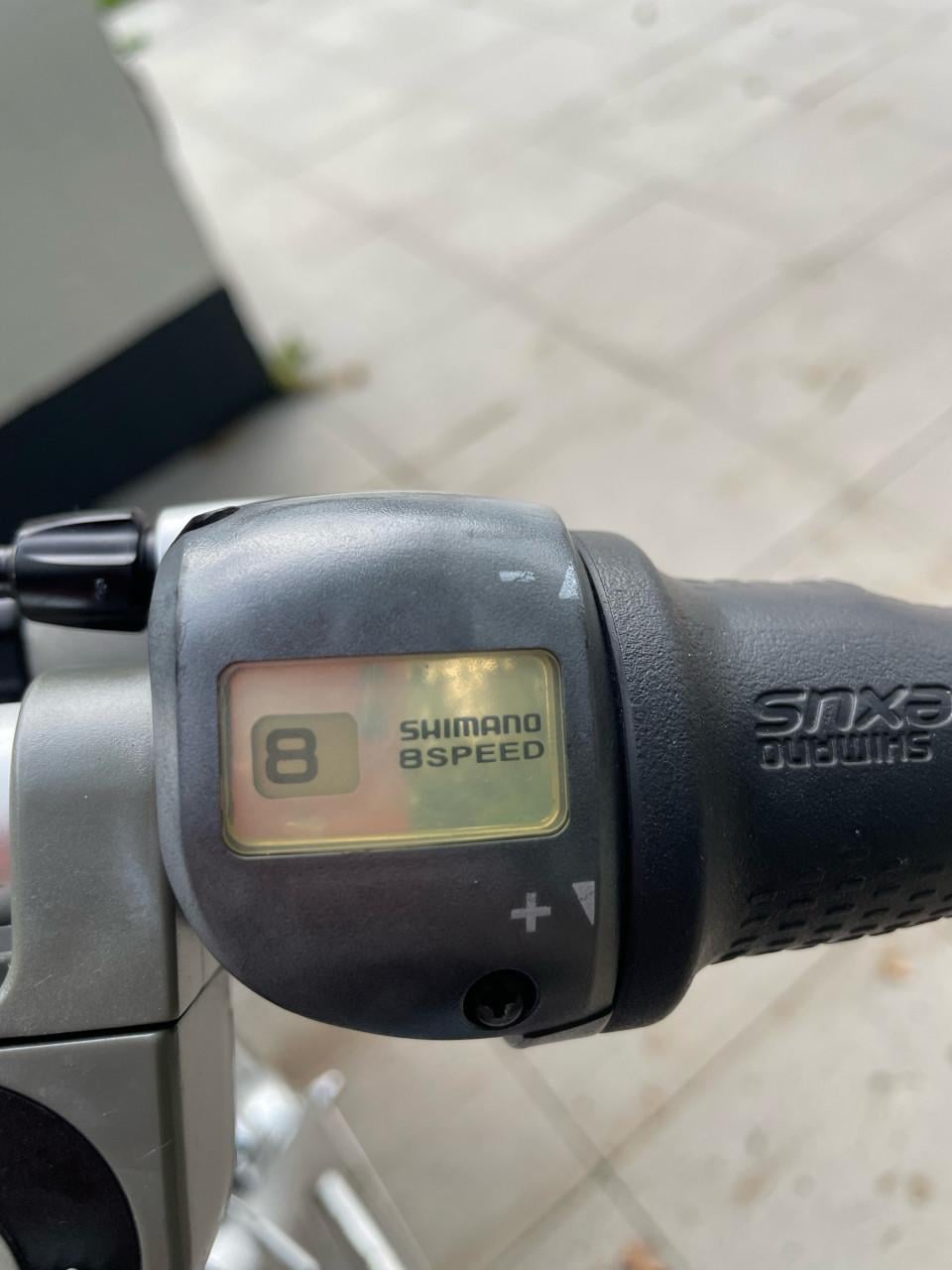 Elektrische damesfiets.